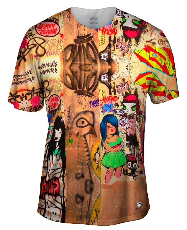 Men's printed Hawaiian t - shirts for tropical vacationsMiss Van Y Ciou