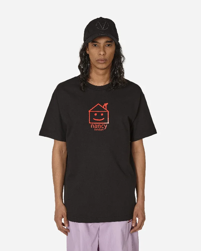 Men's thermal t - shirts with a high - neck design for cold weatherLondon T-Shirt Black