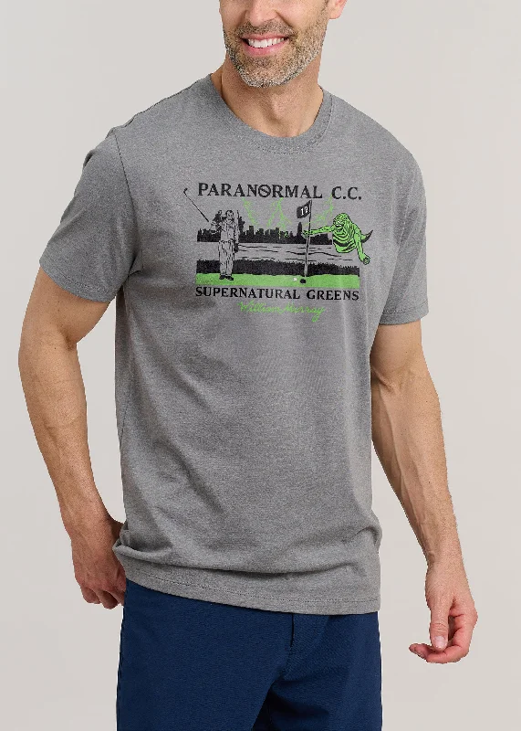 Men's polo t - shirts with a contrast collar for a preppy lookPar-anormal CC T-Shirt