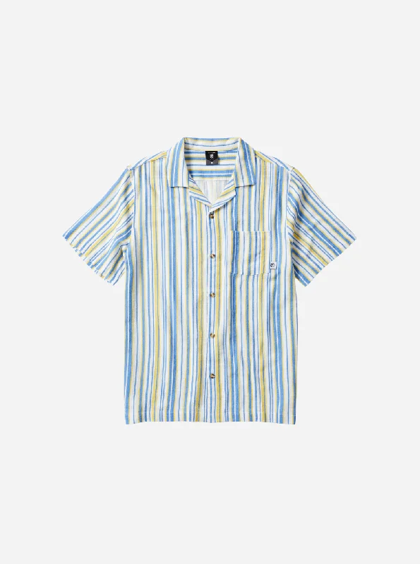 Men's thermal t - shirts with a high - neck design for cold weatherParramatta Eels Cotton On Adult Stripe Shirt