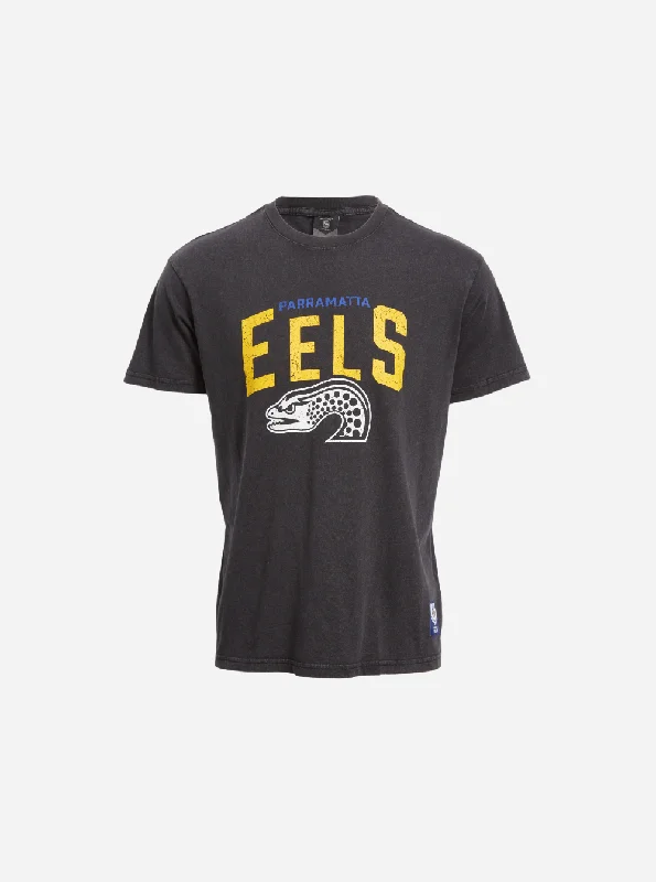 Men's thermal t - shirts with a high - neck design for cold weatherParramatta Eels Cotton On Adult Washed T-Shirt