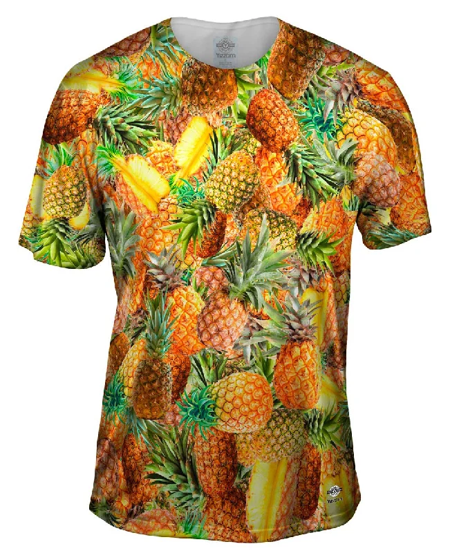 Men's v - neck muscle t - shirts for a body - building aestheticPineapple Dream Jumbo