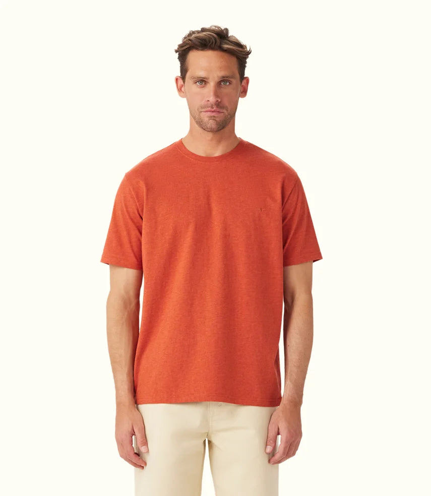 Men's moisture - wicking athletic t - shirts for intense workoutsR.M.Williams - Parson T-Shirt - Brick Men's moisture - wicking athletic t - shirts for intense workoutsR.M.Williams - Parson T-Shirt - Brick