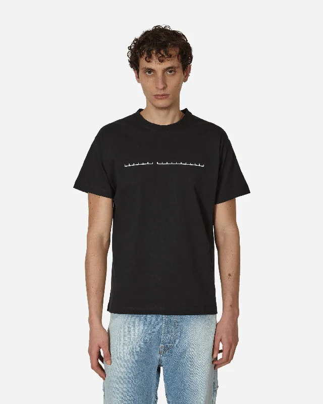 Men's polo t - shirts with a contrast collar for a preppy lookLogo T-Shirt Black
