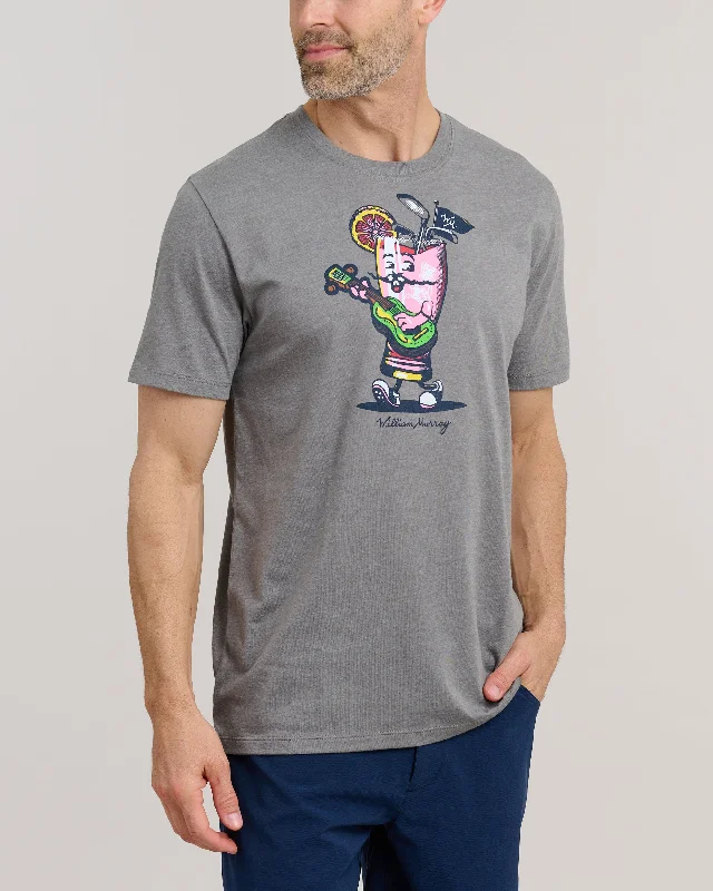 Men's short - sleeve linen t - shirts for summer beach outingsSeñor Paloma T-Shirt