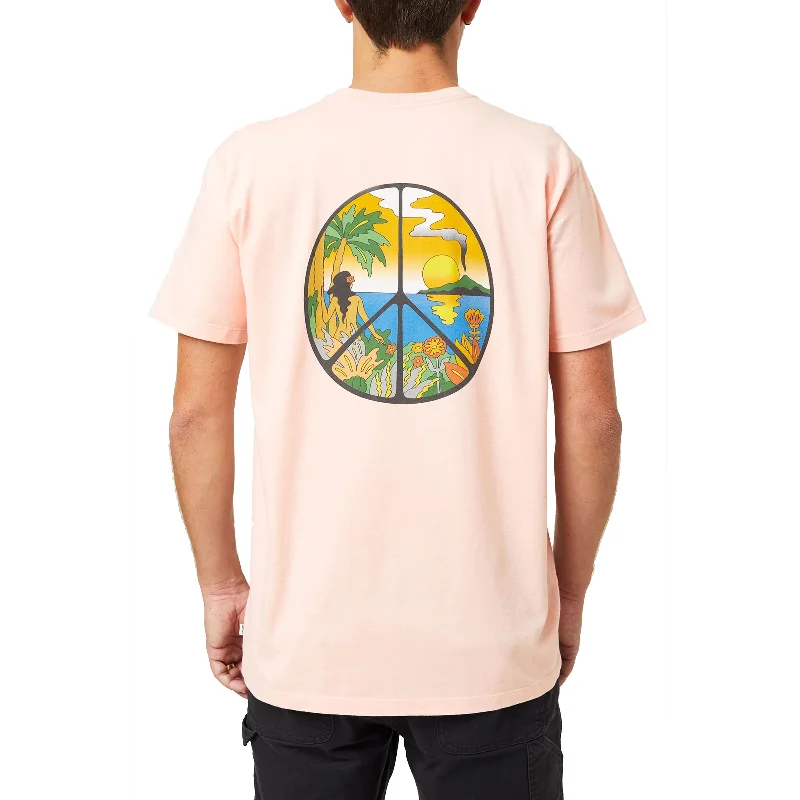 Men's tie - dye t - shirts with a bohemian styleSerene S/S Tee