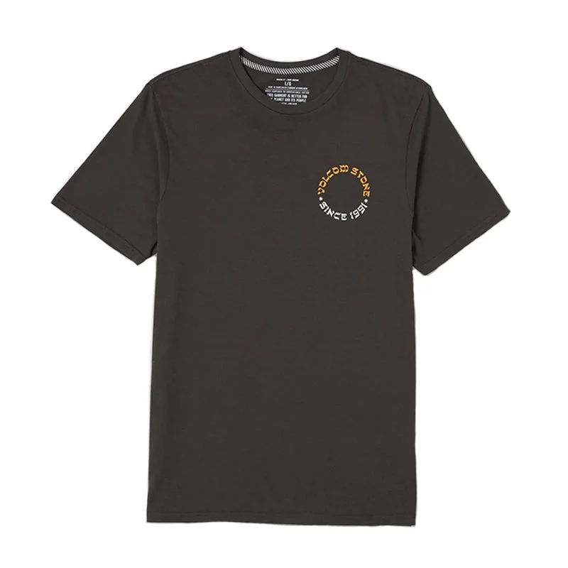 Men's mock - neck t - shirts with a modern and sleek styleStone Portal Farm To Yarn S/S T-Shirt