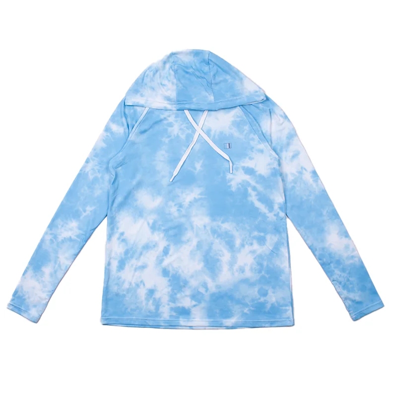 Men's antimicrobial t - shirts for odor - free freshness during travelSync L/S Hooded Fitness Shirt