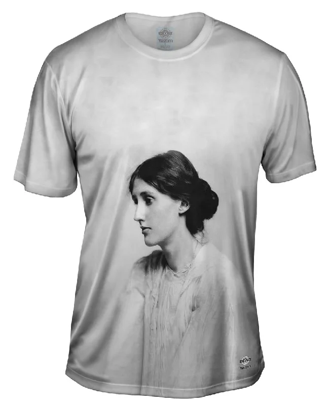 Men's distressed denim - look t - shirts with a rugged appealThe Classics Virginia Woolf