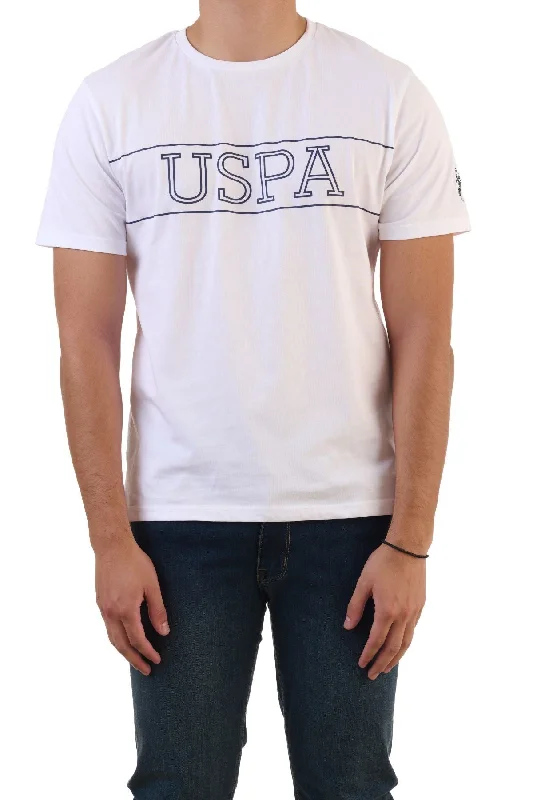 Men's printed Hawaiian t - shirts for tropical vacationsU.S. Polo Assn. Men's T-Shirt with USPA printed logo