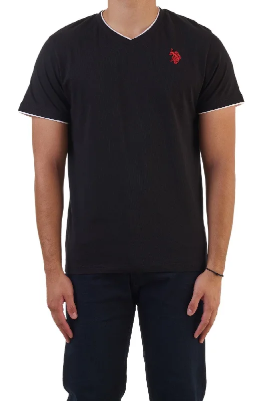 Men's organic cotton crew - neck t - shirts for everyday comfortU.S. Polo Assn. Men's V-Neck T-Shirt