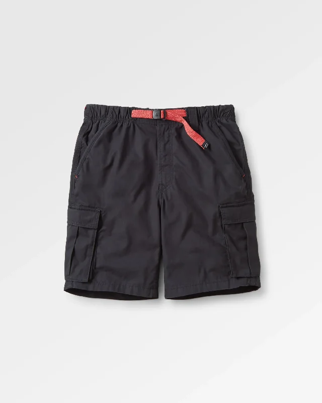 Men's adjustable - length convertible shorts for versatile use   Adventurer Cargo Short - Black