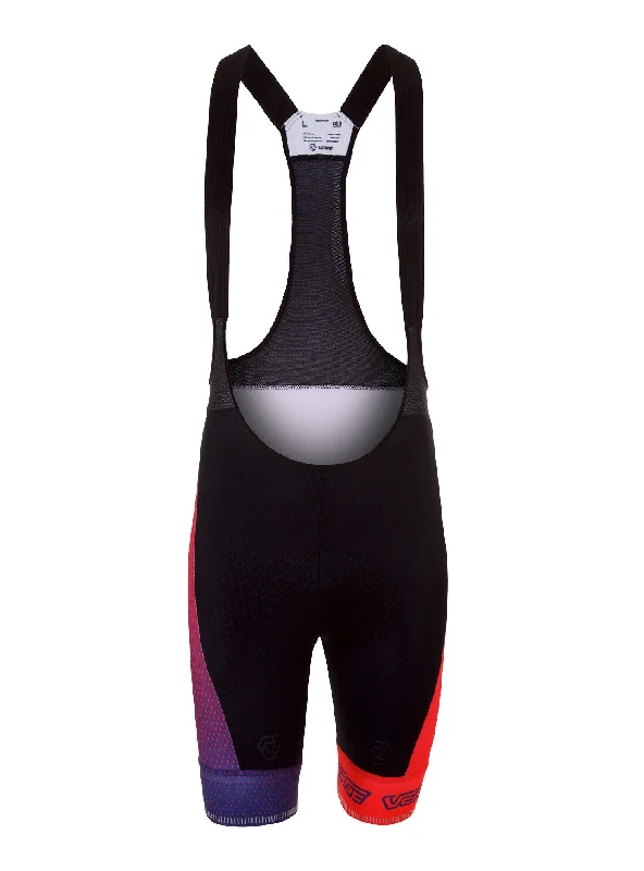 Men's side - stripe track shorts for a sporty running look   AMBASSADOR STRIKE BIBS - PRO LENGTH