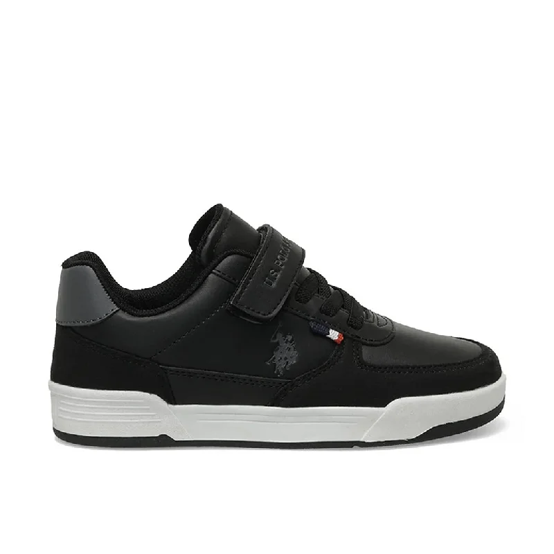 Men's ribbed cuffs and hem polo shirts for a textured lookBasket CLINE 3PR Noire Pour Garçon - 101391261