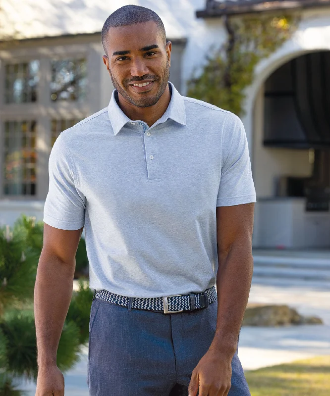 Men's reversible polo shirts with two different looksSignature Ultra Light Melange Polo