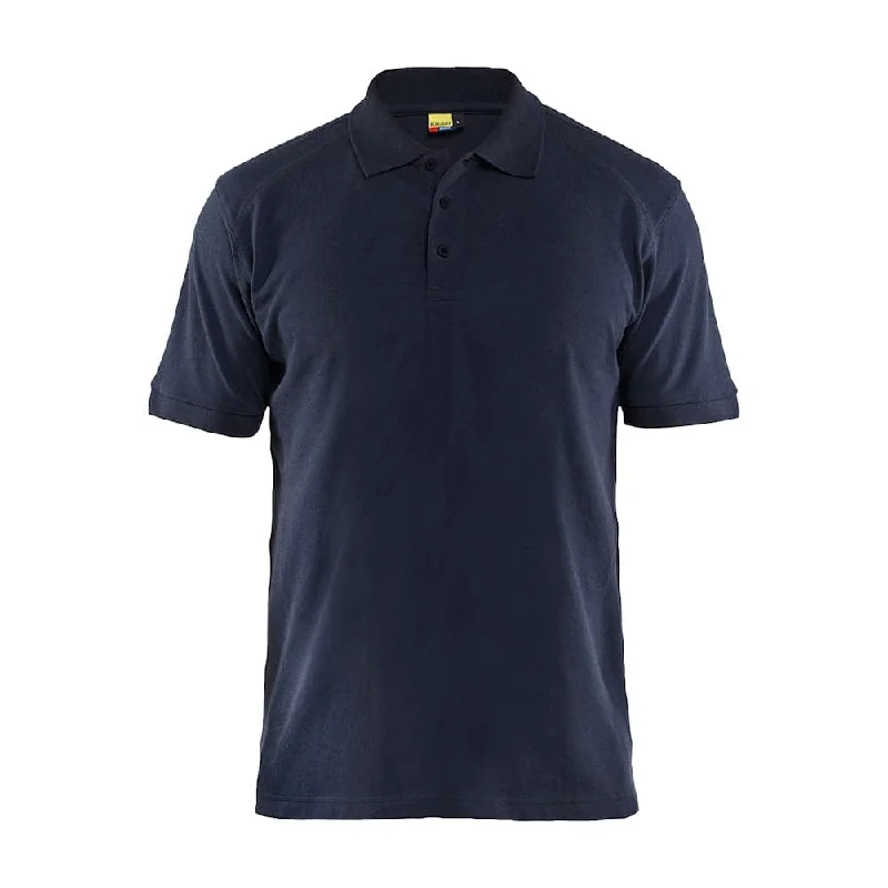 Men's antimicrobial polo shirts for odor - free daily wearBlaklader 3324 Short Sleeve Polo Shirt Dark Navy Blue