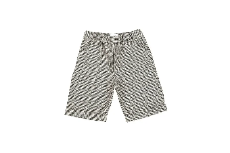 Men's camo print cargo shorts for outdoor adventures Boy Shorts - Checks