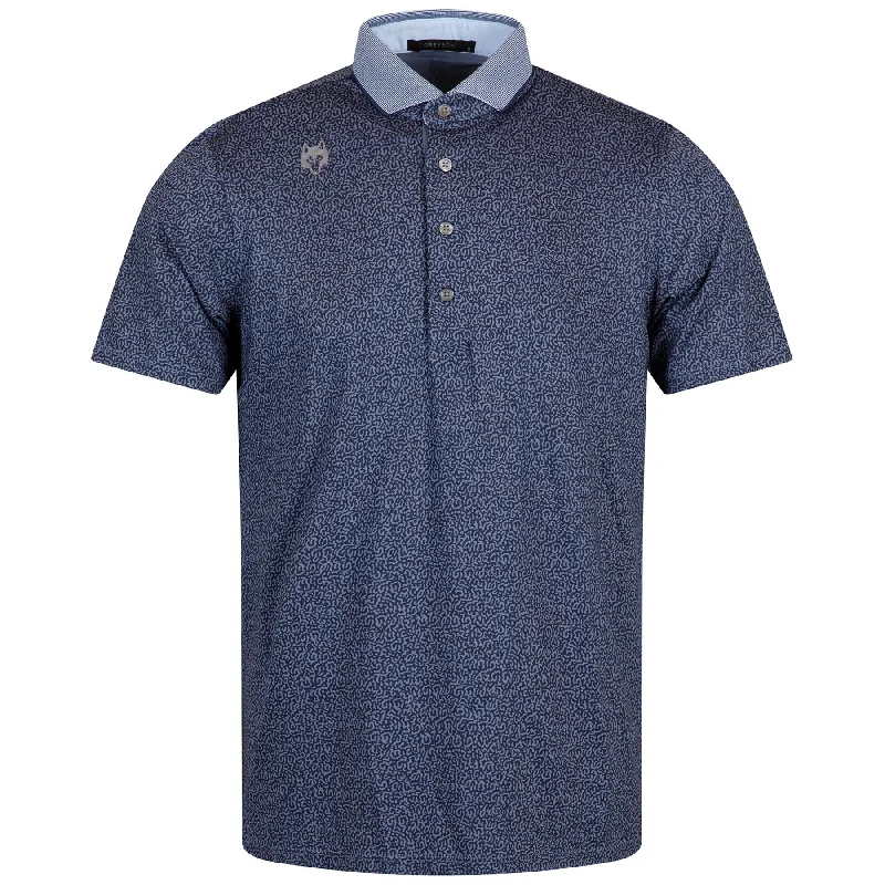 Men's stretchable athletic polo shirts for fitness workoutsBrook Trout Polo Falcon - AW24
