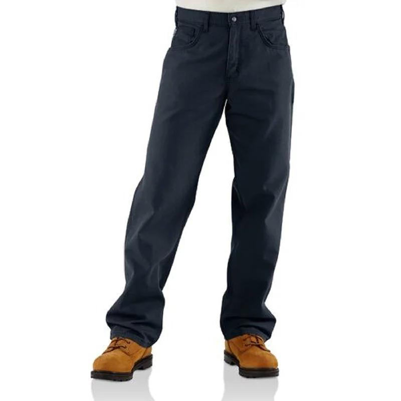 Men's adjustable - length convertible shorts for versatile use   Carhartt Men's Flame Resistant Midweight Canvas Pant