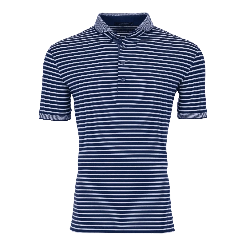 Men's color - block polo shirts with a bold fashion statementCaswell Polo