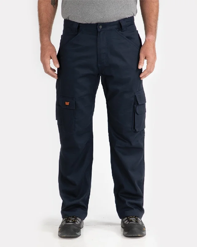 Men's floral print silk blend shorts for a unique night - out look   CAT Men's Flame Resistant Cargo Pant