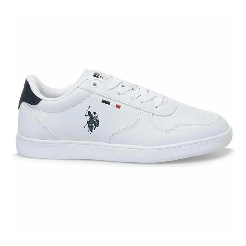 Men's slim fit short sleeve polo shirts with contrast collarsCHAUSSURE BLANCHE THUNDER 4FX - 101502307