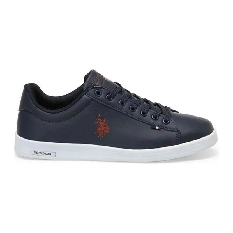 Men's two - tone stripe polo shirts with a preppy styleCHAUSSURE BLEU MARINE FRANCO 3FX - 101265958