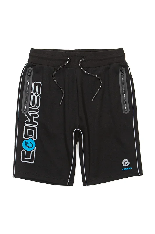 Men's drawstring casual linen shorts for a laid - back summer look Cookies Formula 1 Racing Jersey Shorts