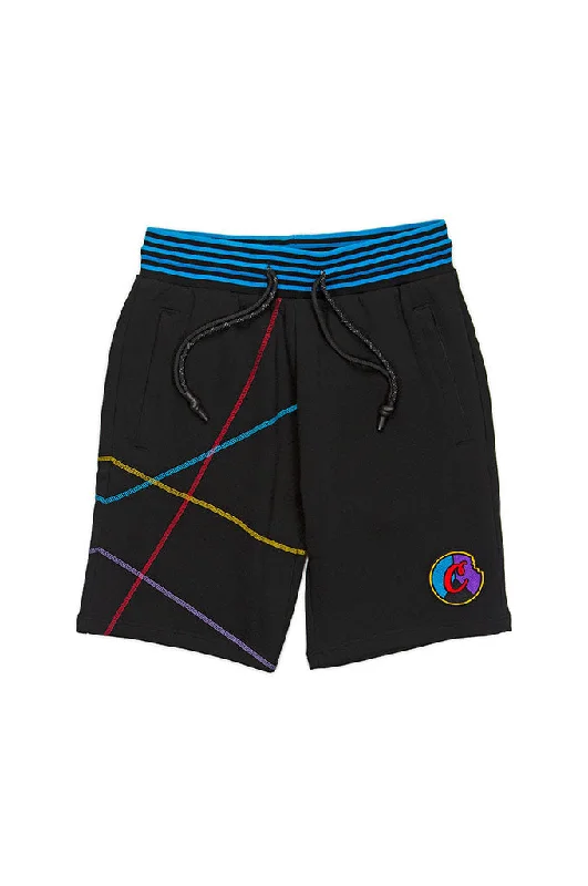 Men's zip - pocket canvas shorts for added functionality during travel   Cookies Show And Prove Fleece Shorts