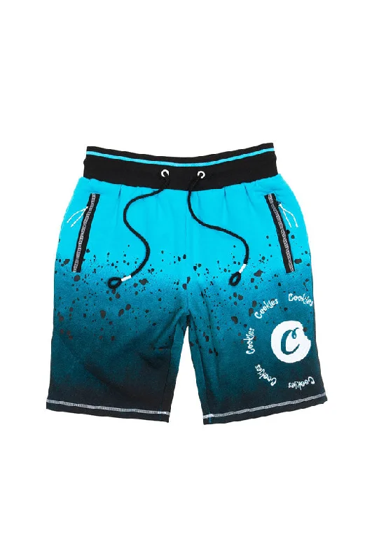 Men's floral print silk blend shorts for a unique night - out look   Cookies Steady Drip Sweatshorts