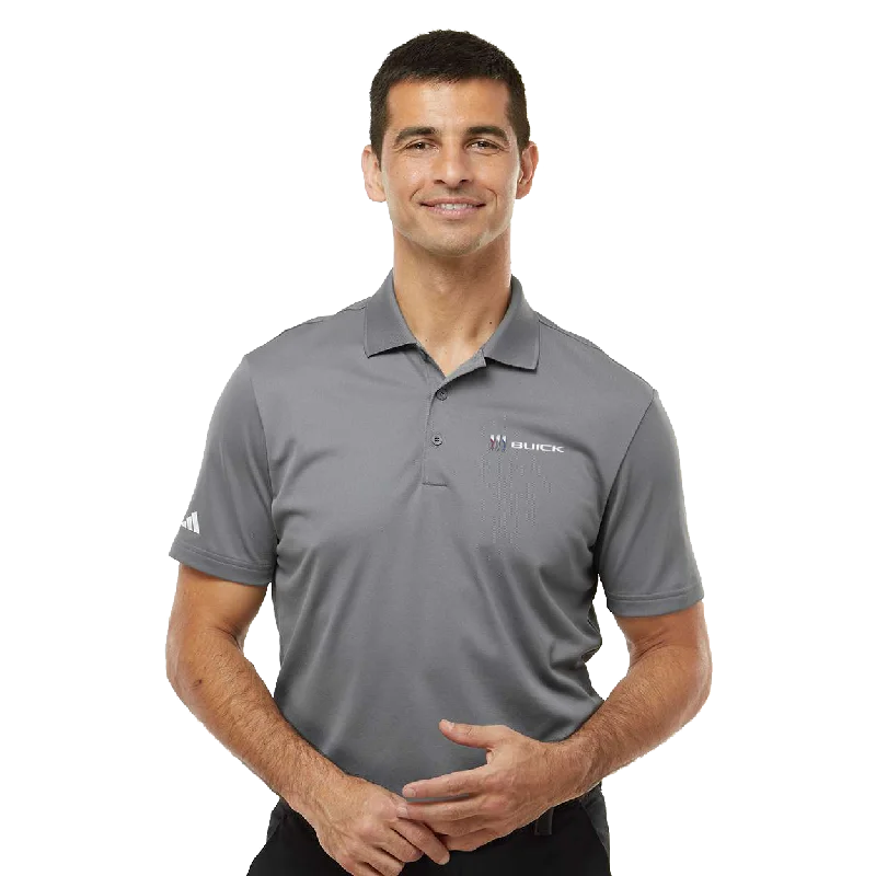 Men's formal - style silk blend polo shirts for special occasionsBuick Mens Adidas Sport Polo