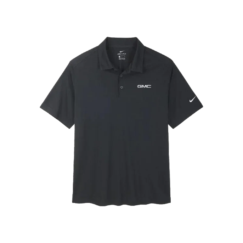 Men's slim fit short sleeve polo shirts with contrast collarsGMC Nike®* Vertical Mesh Polo