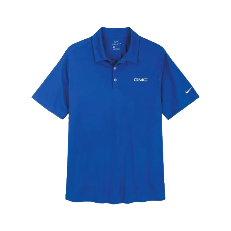 Men's budget - friendly basic polo shirts in multiple colorsGMC Nike®* Vertical Mesh Polo