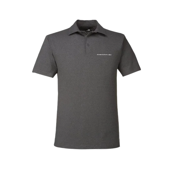 Men's two - tone stripe polo shirts with a preppy styleSierra EV Polar Frost Spyder Men's Spyre Polo