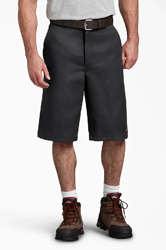 Men's breathable cotton athletic shorts for intense workouts Dickies 13" Loose Fit Multi-Use Pocket Work Shorts