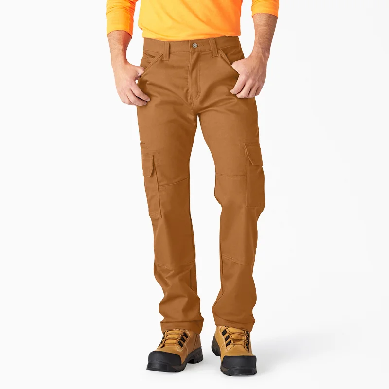 Men's camo print cargo shorts for outdoor adventures Dickies Men's DuraTech Relaxed Fit Duck Cargo Pant