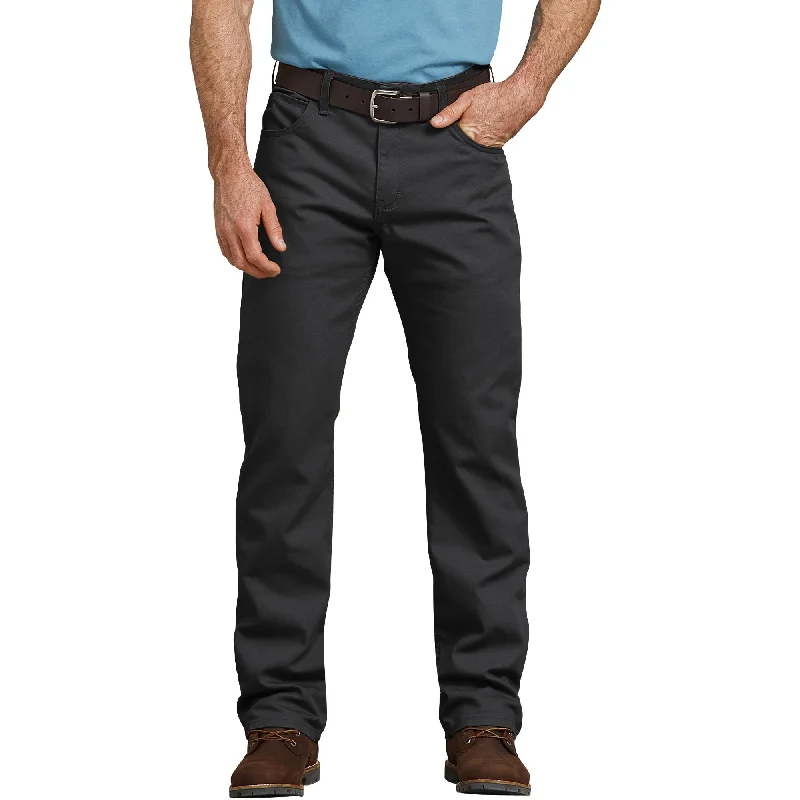 Men's ripped denim shorts for a trendy streetwear aesthetic   Dickies Men's Regular Fit Duck Pant