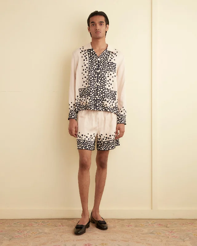 Men's ripped denim shorts for a trendy streetwear aesthetic   Dotty Shorts