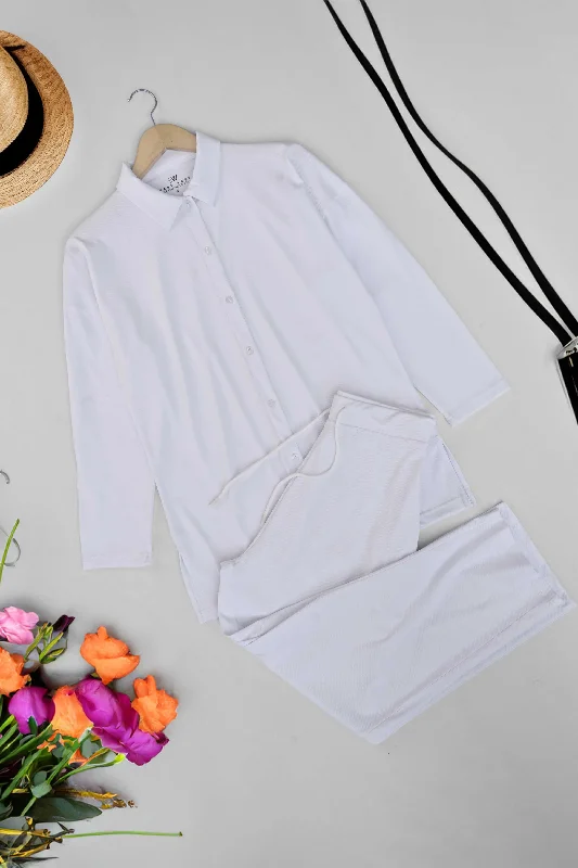 Men's antimicrobial polo shirts for odor - free daily wearEast West Women's Knitted Co-Ord Set