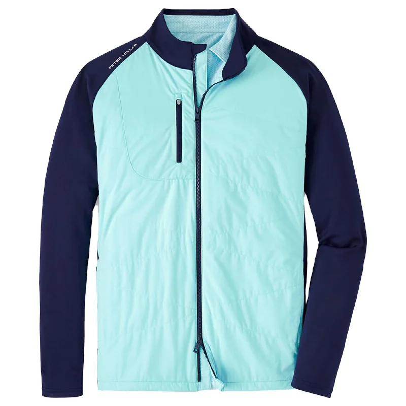 Men's color - block polo shirts with a bold fashion statementEndeavor Hybrid Jacket Cabana Blue/Navy - AW24