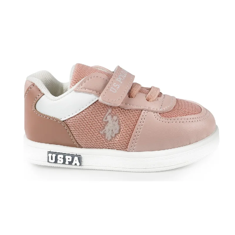 Men's ribbed cuffs and hem polo shirts for a textured lookBÉBÉ / CHAUSSURE ROSE POUDRÉE CARREN 3FX - 101345544