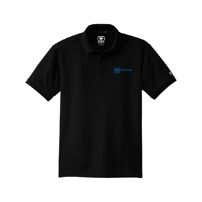 Men's long sleeve classic fit polo shirts with embroidered logosGM Defense Caliber 2.0 Polo