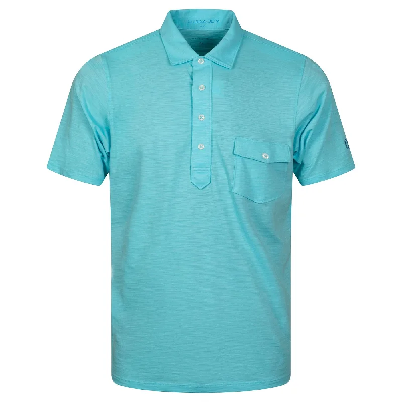 Men's formal - style silk blend polo shirts for special occasionsGraham Polo Biscayne - SS24