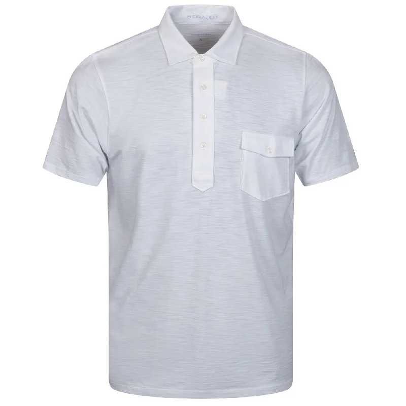 Men's reversible polo shirts with two different looksGraham Polo White - 2024