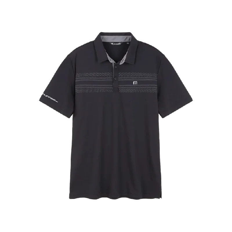 Men's high - collar polo shirts with a modern twistHUMMER EV TravisMathew® Monterey Chest Stripe Polo