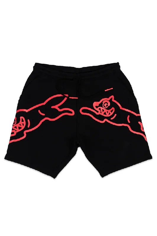 Men's plaid pattern wool blend shorts for a preppy fall style   Icecream Cherry Shorts
