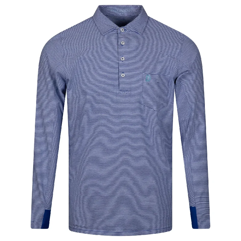 Men's ribbed cuffs and hem polo shirts for a textured lookJack Polo Surfside Vin P - SS24