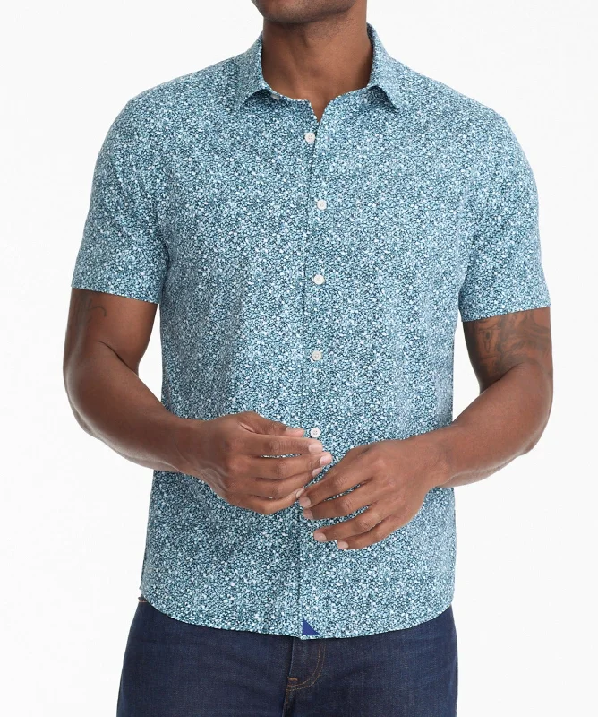 Men's formal - style silk blend polo shirts for special occasionsWrinkle-Free Performance Short-Sleeve James Shirt - FINAL SALE