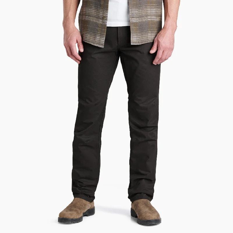 Men's floral print silk blend shorts for a unique night - out look   KÜHL Men's RYDR Pant_Espresso