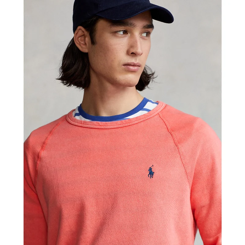 Men's budget - friendly basic polo shirts in multiple colorsPolo Ralph Lauren - Crew Neck Sweatshirt - Tomato Red